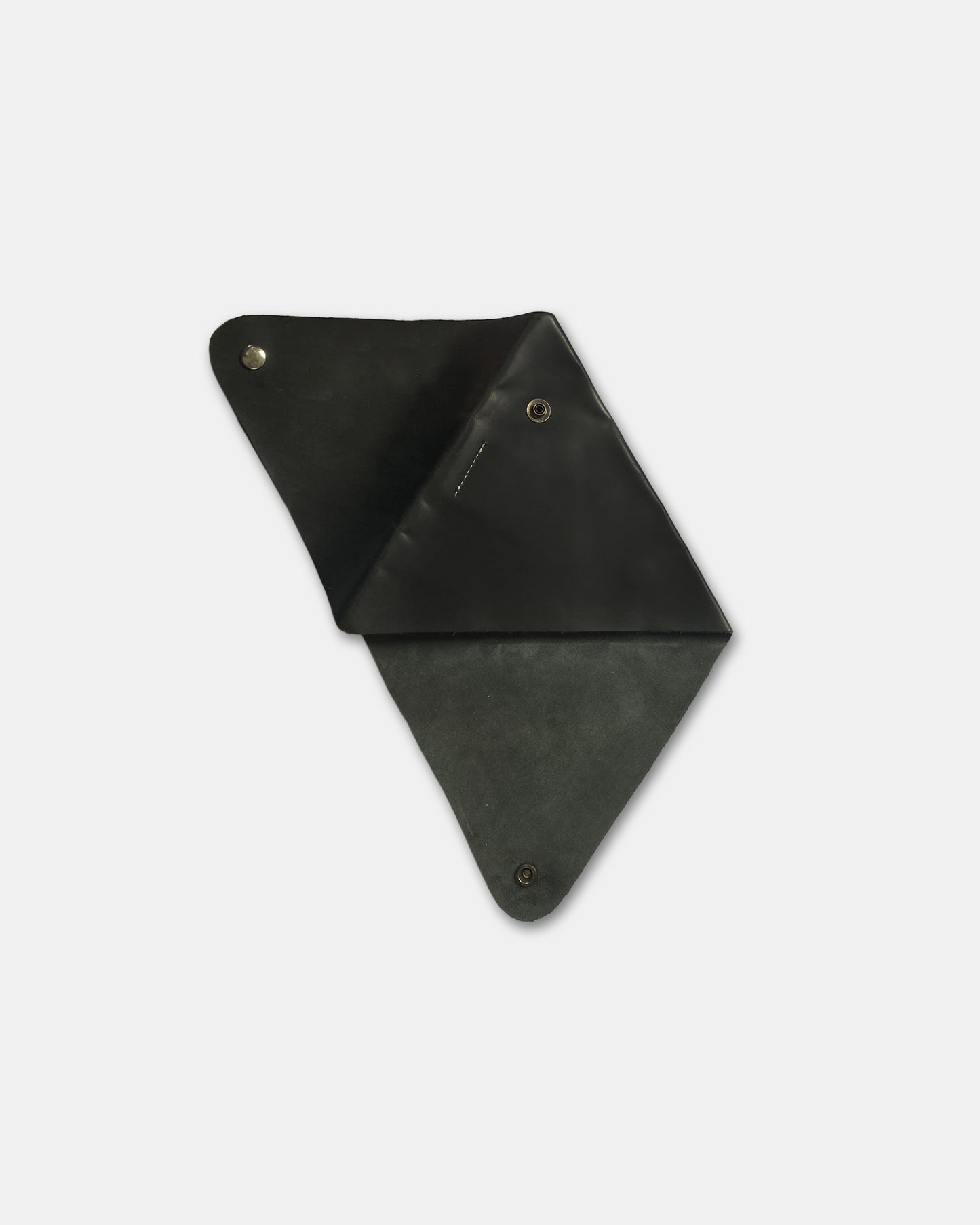 Maison Martin Margiela SS2005 Leather Triangle Bag Black