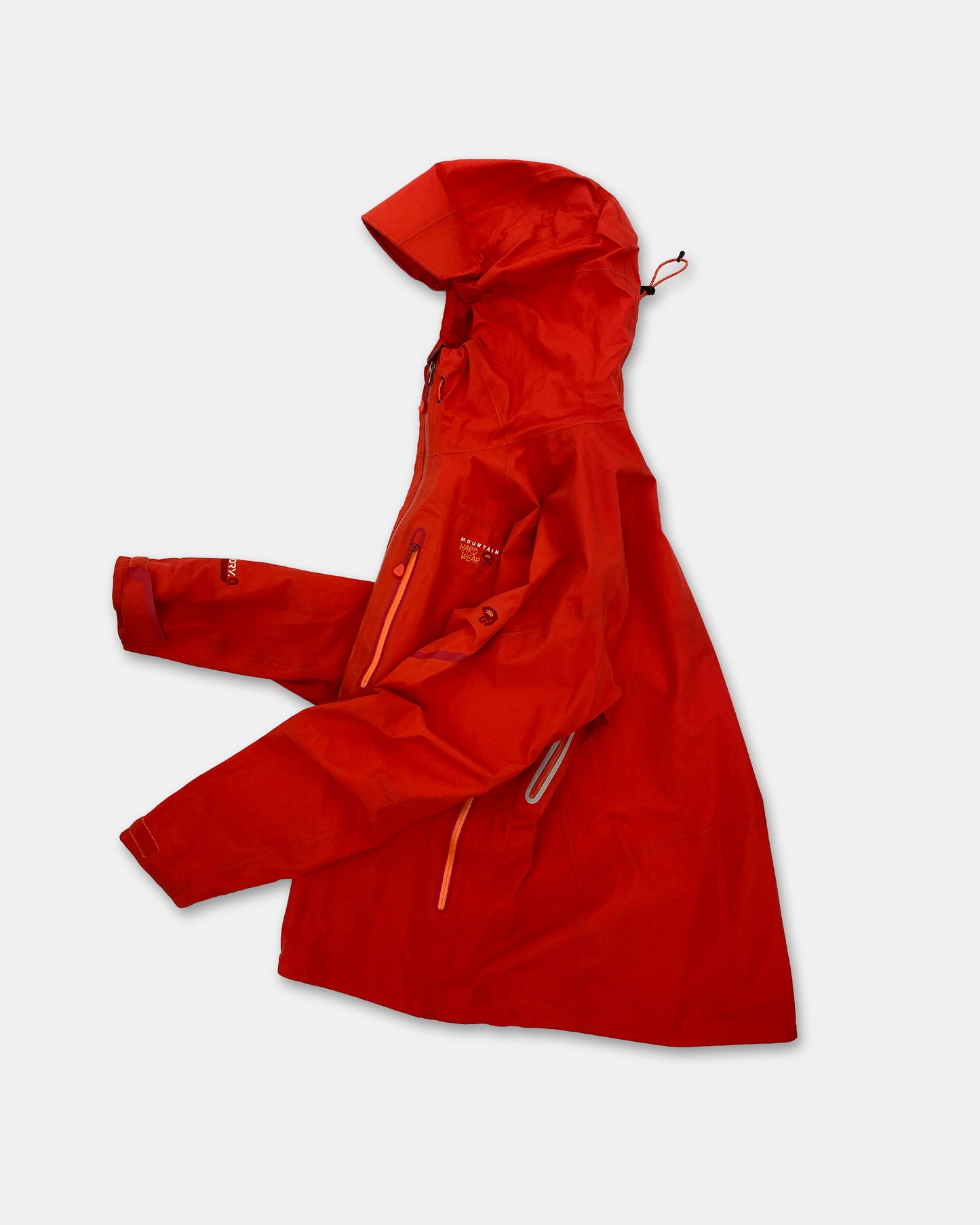 Mountain Hardwear 2010s Dry.Q Elite Shell Jacke Rot 