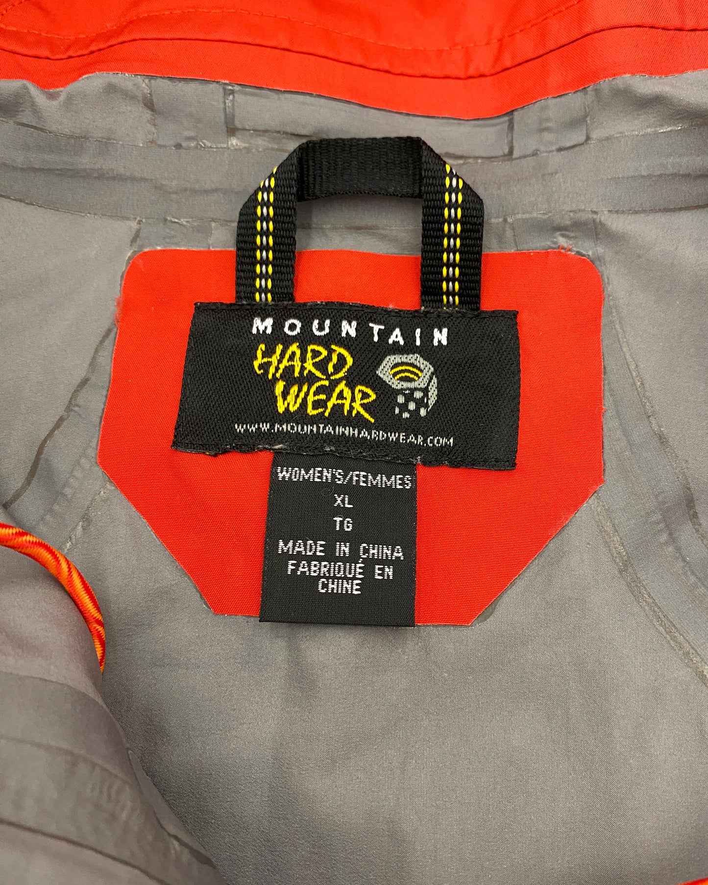 Mountain Hardwear 2010s Dry.Q Elite Shell Jacke Rot 