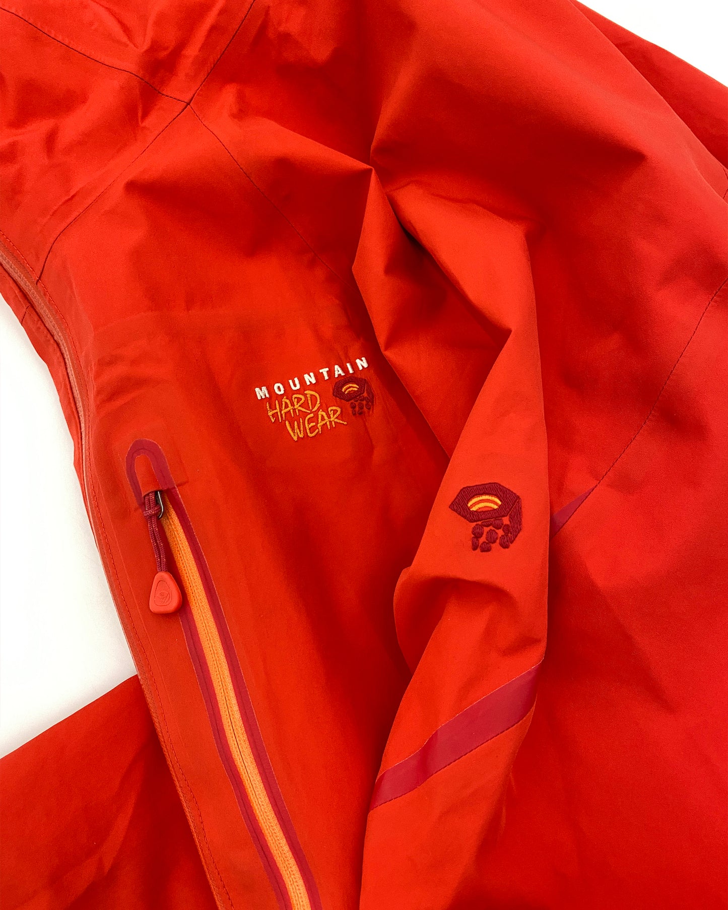 Mountain Hardwear 2010s Dry.Q Elite Shell Jacke Rot 