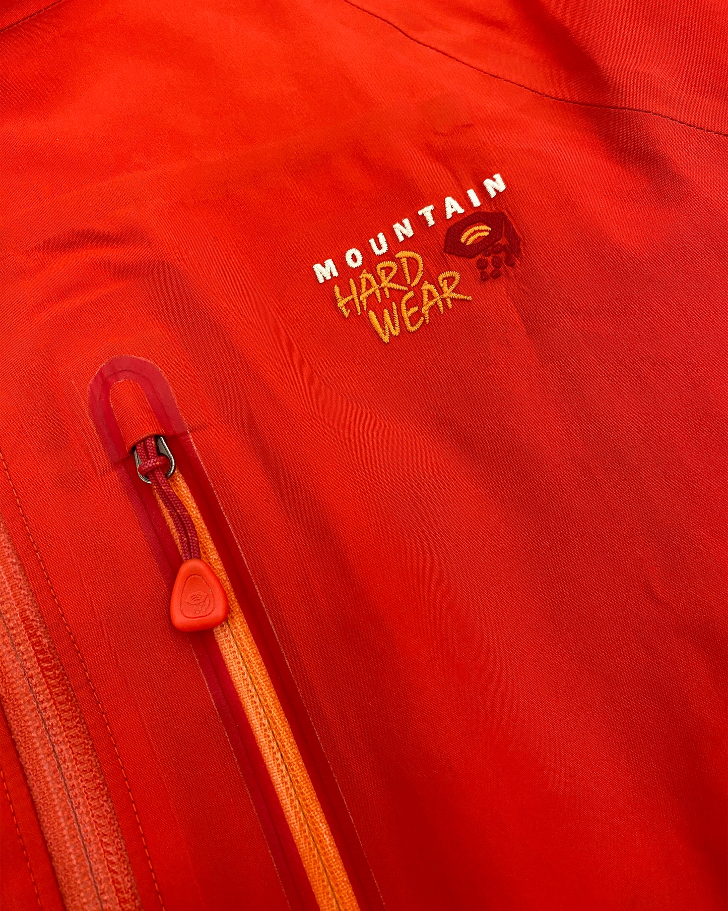 Mountain Hardwear 2010s Dry.Q Elite Shell Jacke Rot 