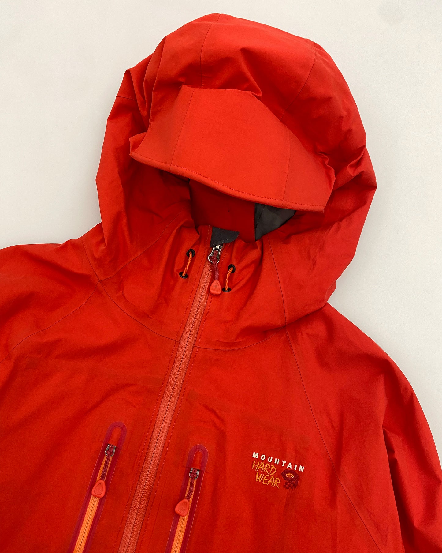 Mountain Hardwear 2010s Dry.Q Elite Shell Jacke Rot 