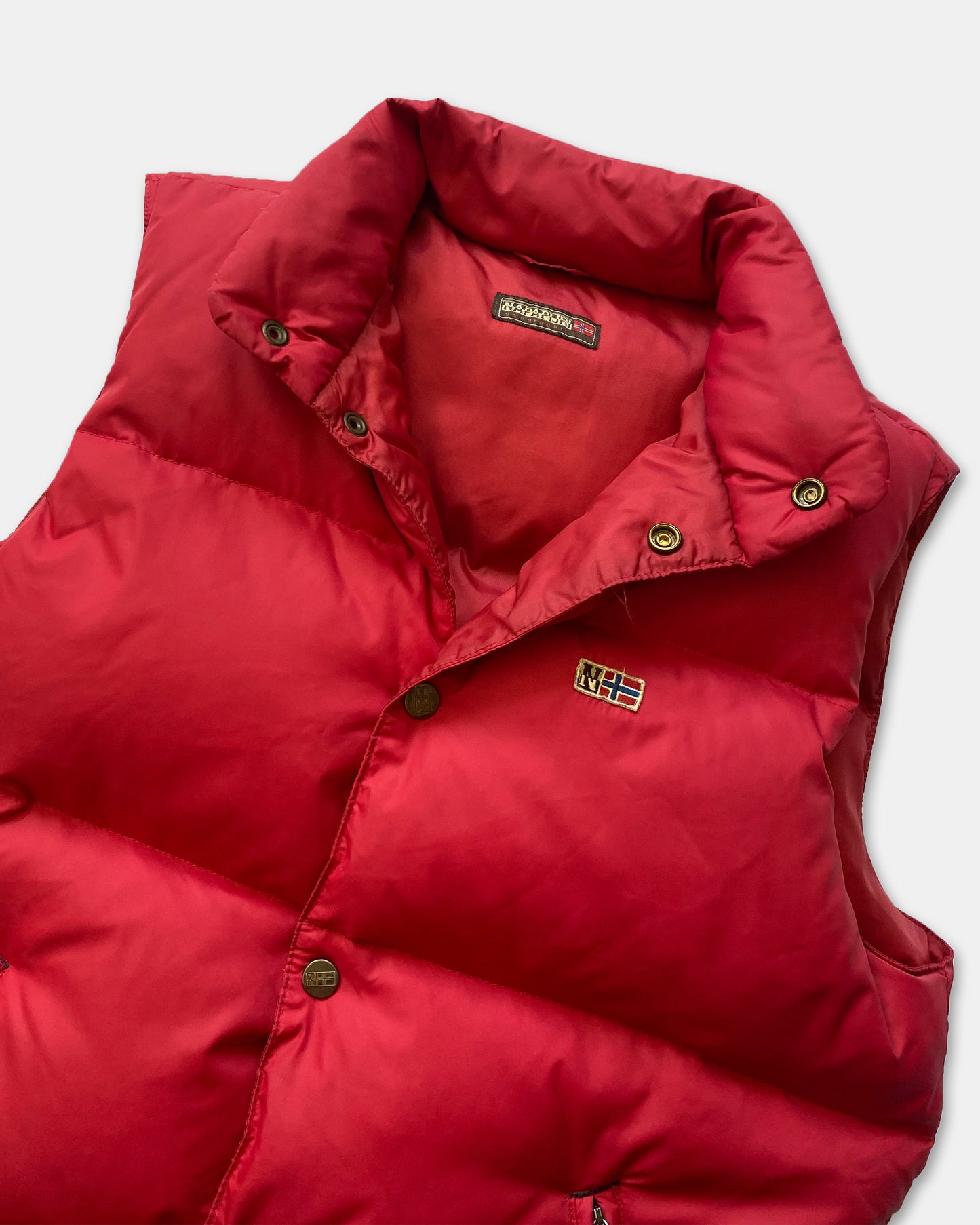 Napapijri 2000s Puffer Vest Red