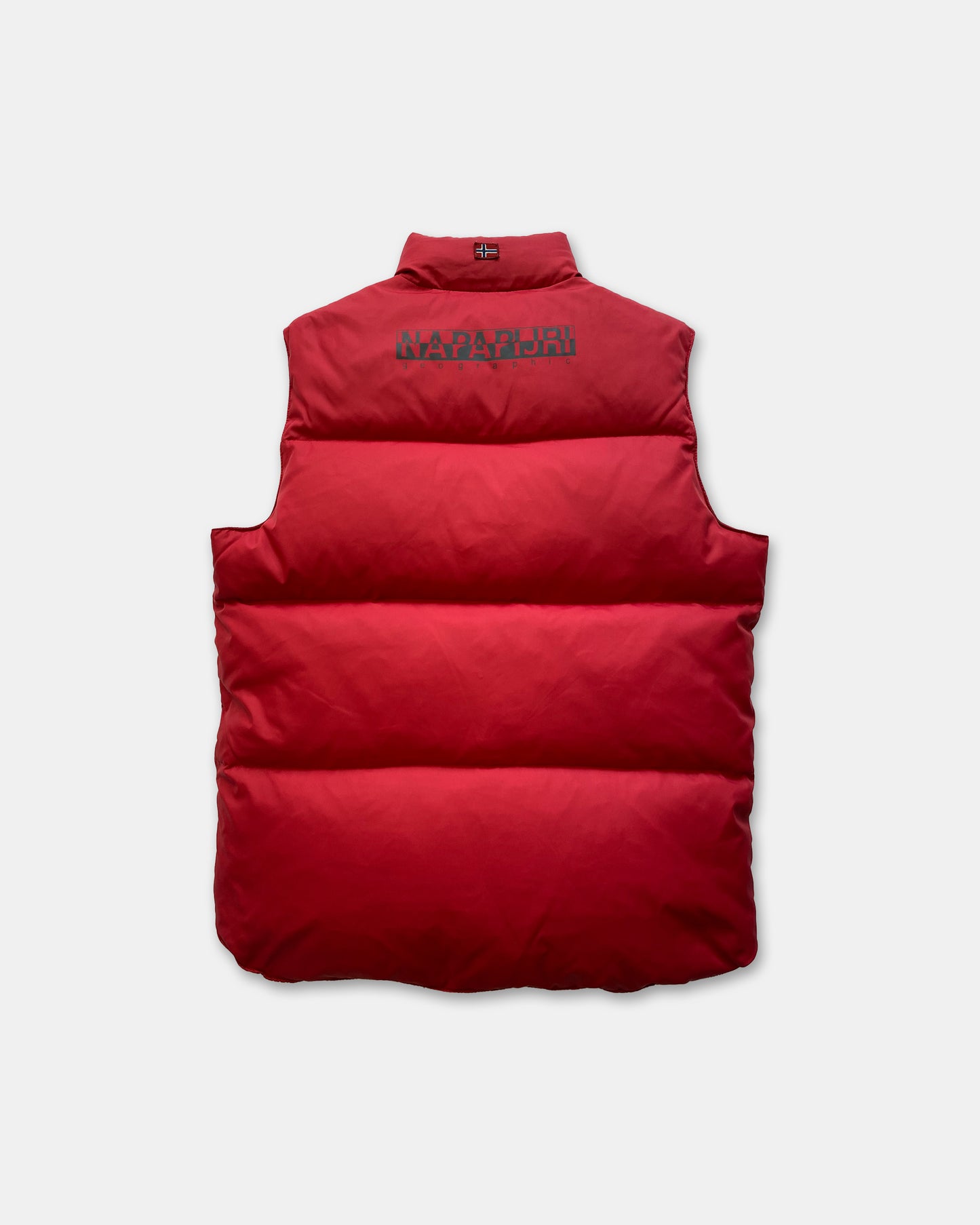 Napapijri 2000s Puffer Vest Red