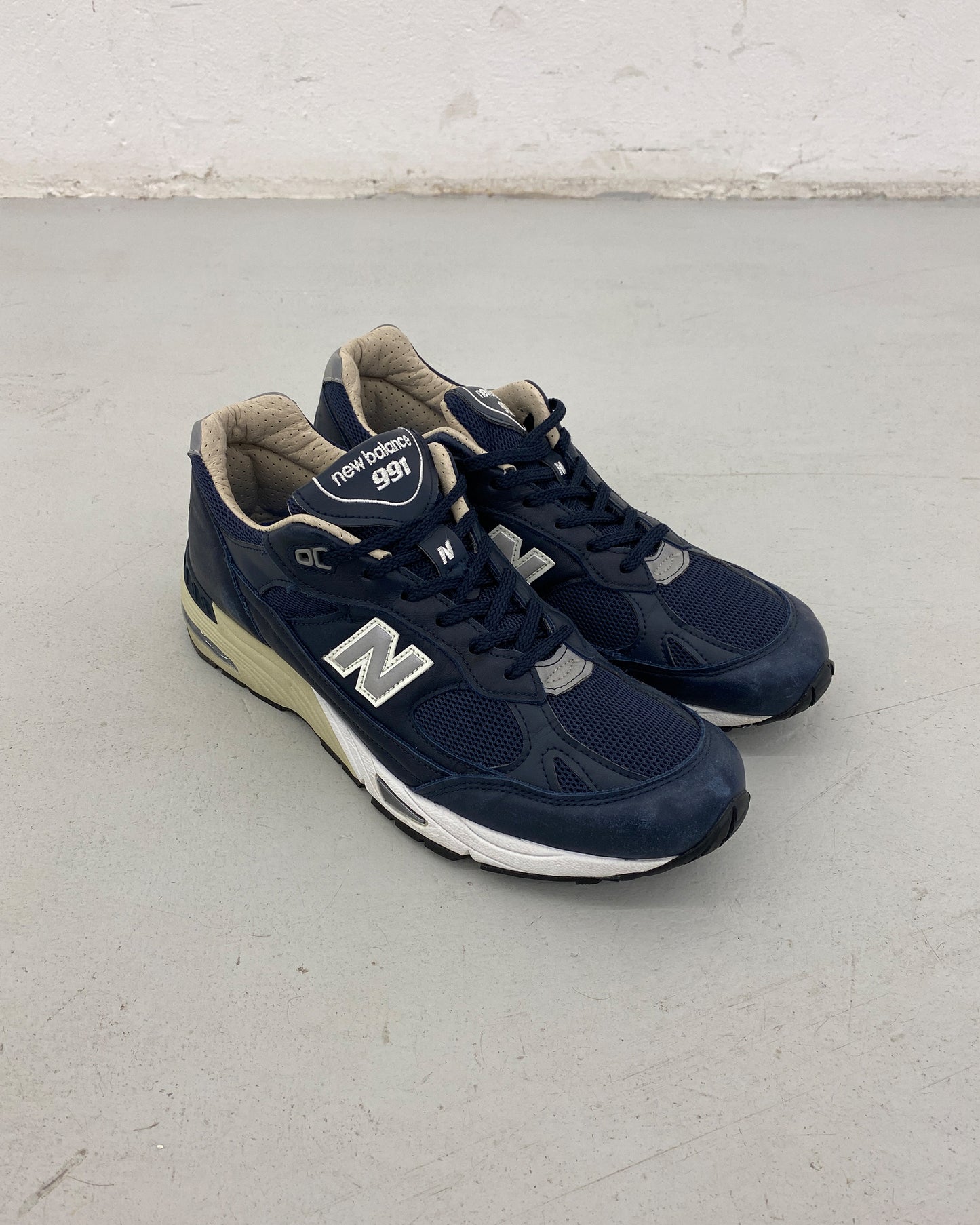 New Balance 2010er Made in UK M 991 D NNN Sneaker Marineblau 