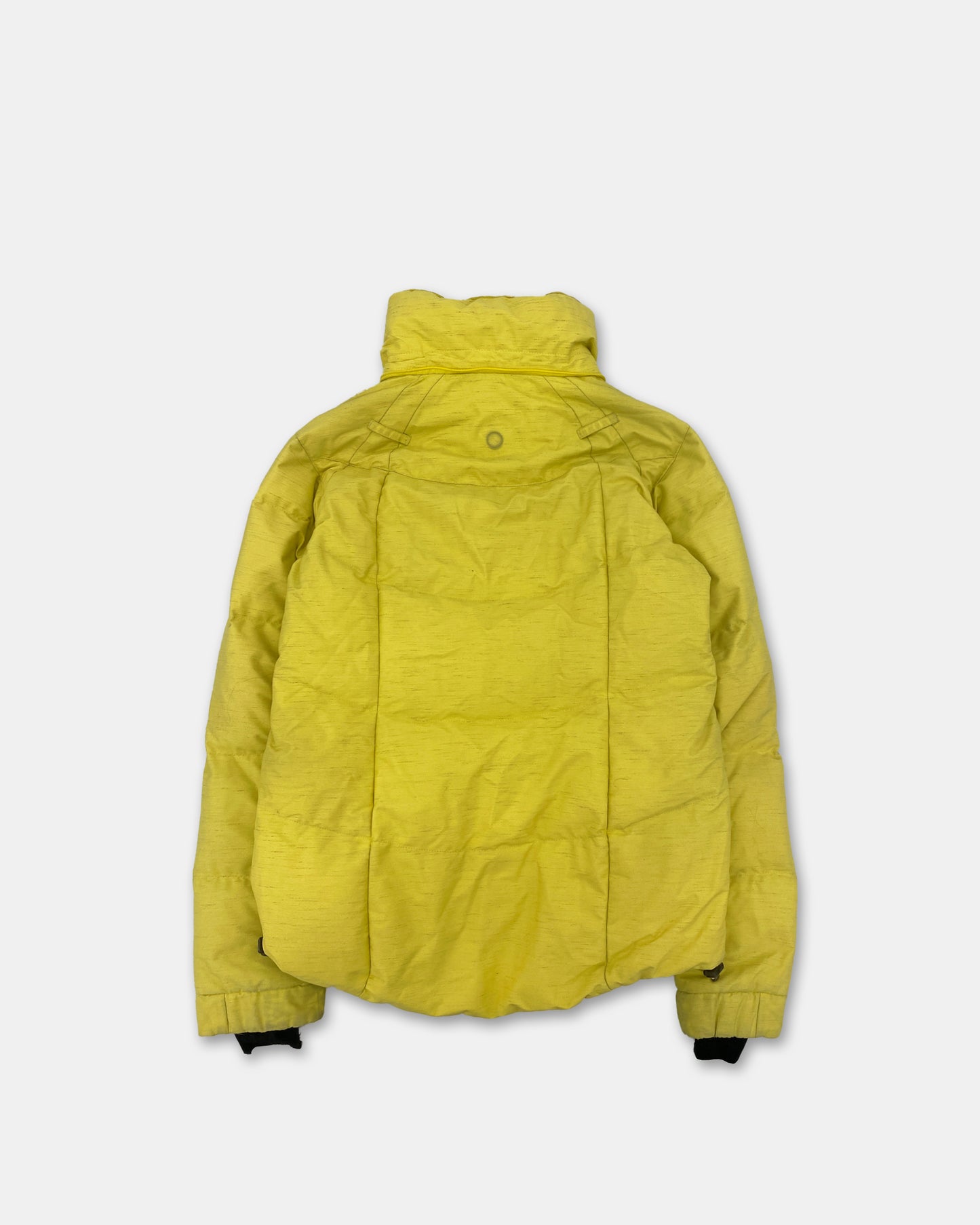 Oakley 2000s Puffer Funktionelle Skijacke Dirty Yellow 