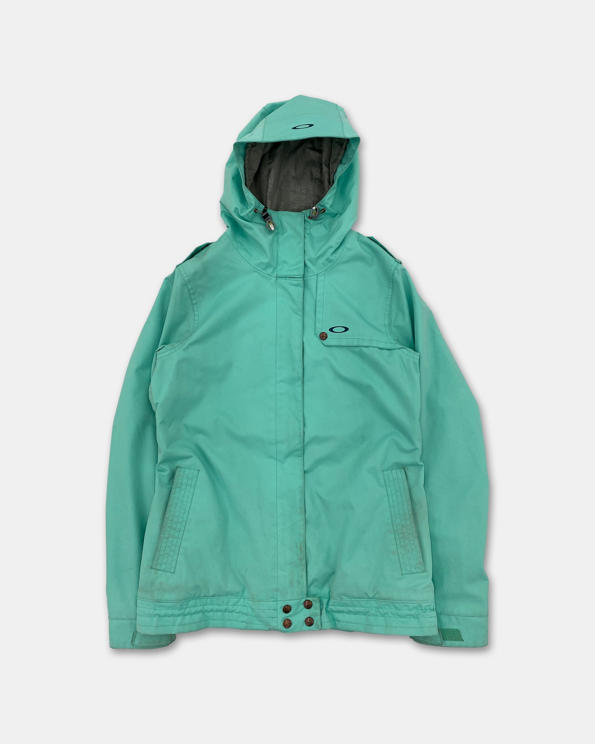 Oakley 2010s Hardshell Ski Jacket Turquoise – knudpeters