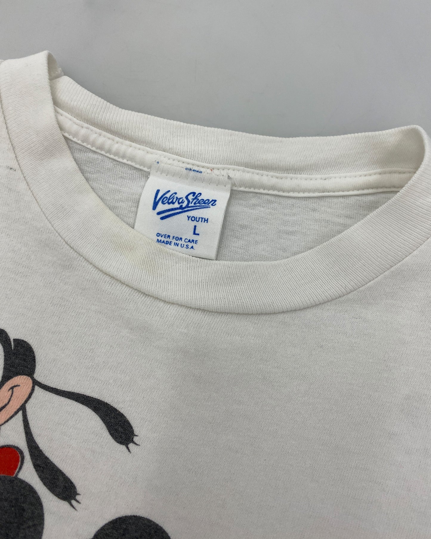 Vintage 2000s Oklahoma Disney Logo T-Shirt White