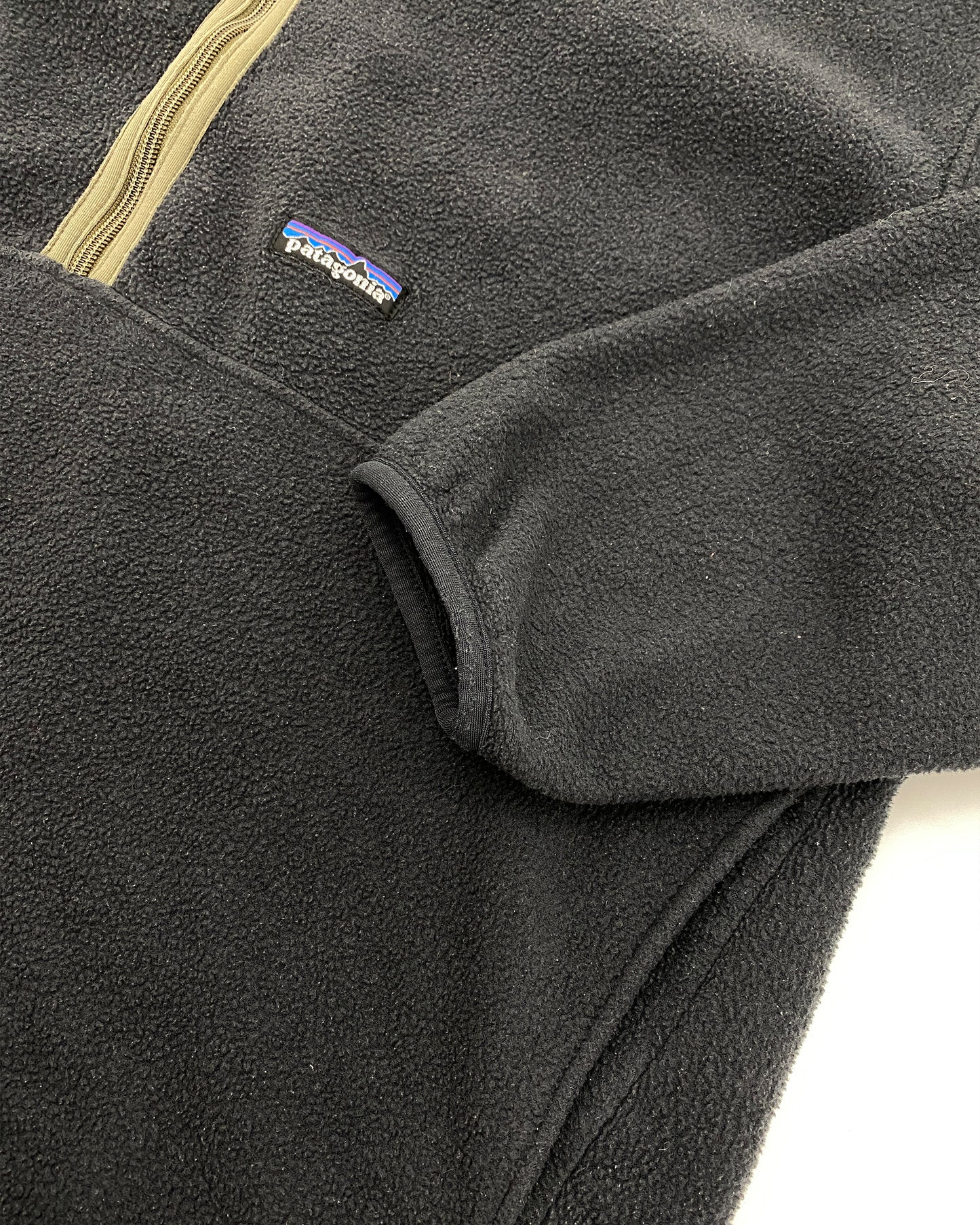 Patagonia 1990s Synchilla Half Zip Fleece Sweater Grey