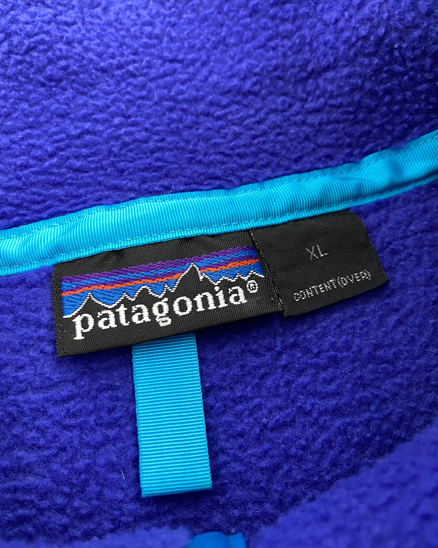 Patagonia 1990s Fleece Jacket Purple