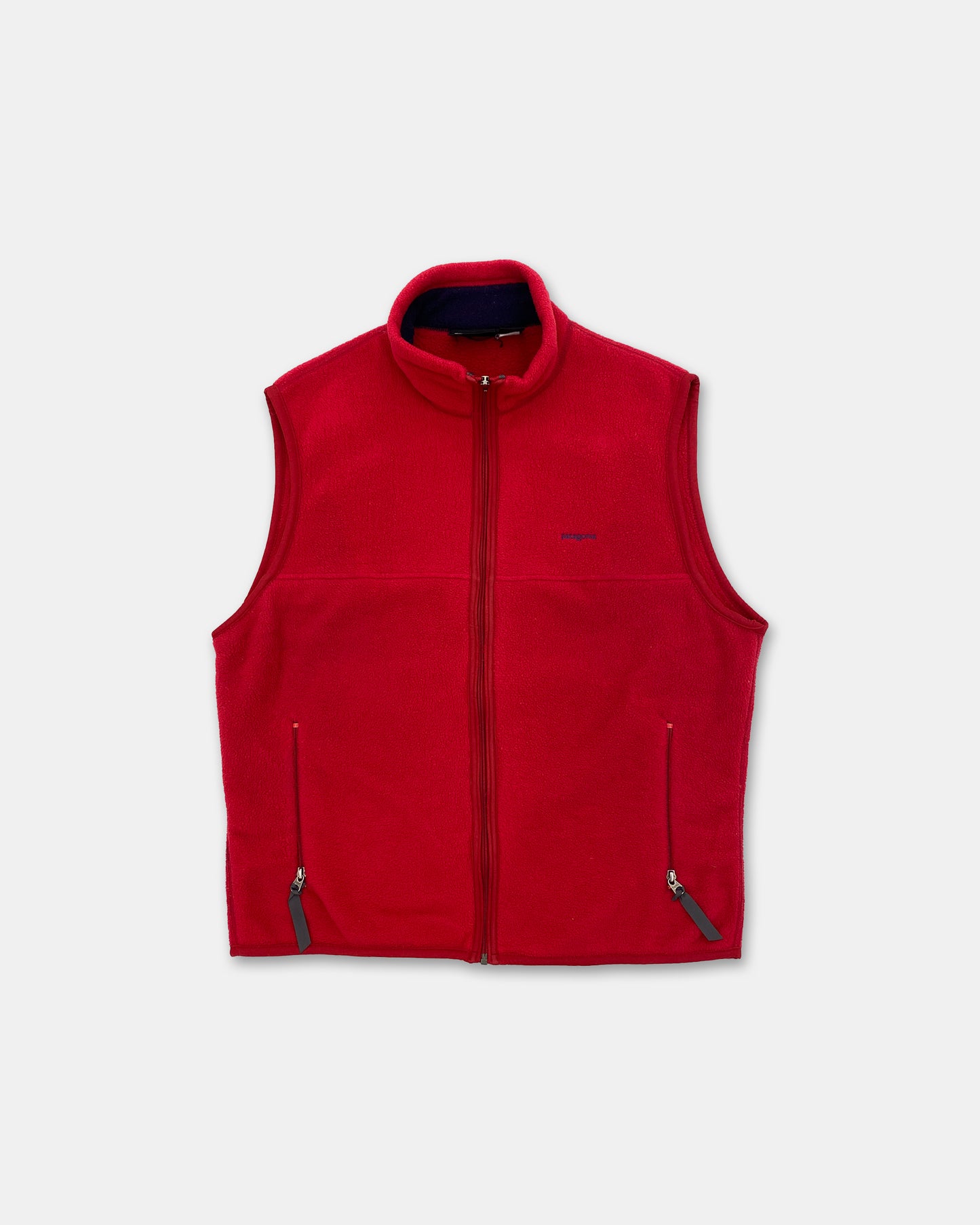 Patagonia 1990s Synchilla Fleece Vest Red