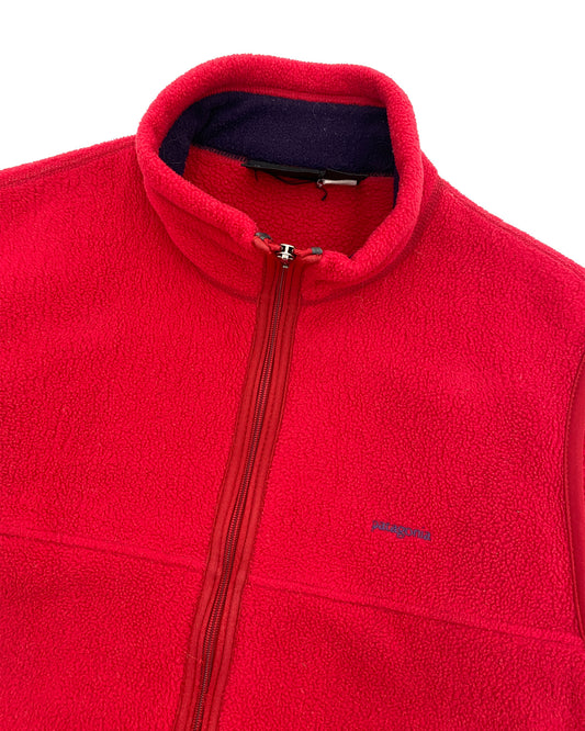 Patagonia 1990s Synchilla Fleece Vest Red