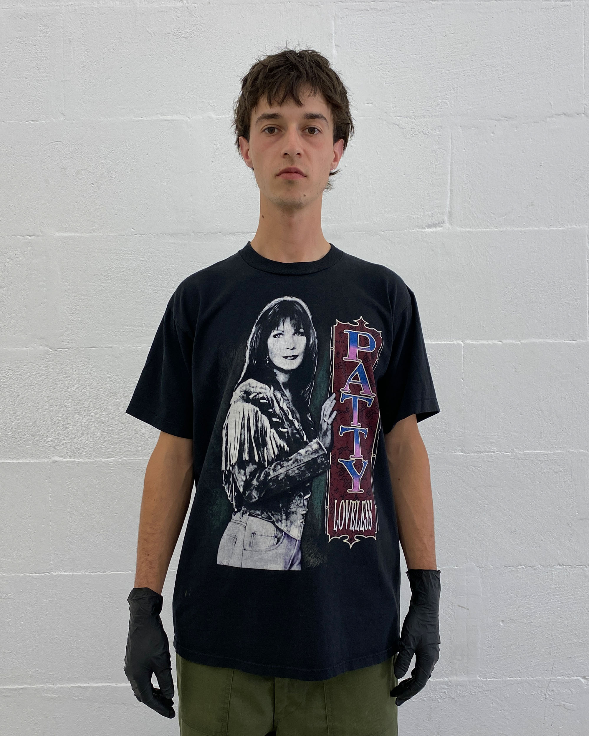 90’s Special Printed Cut Sew Vintage 1993 Patty Loveless '93 Band Tour Single Stitch T-Shirt