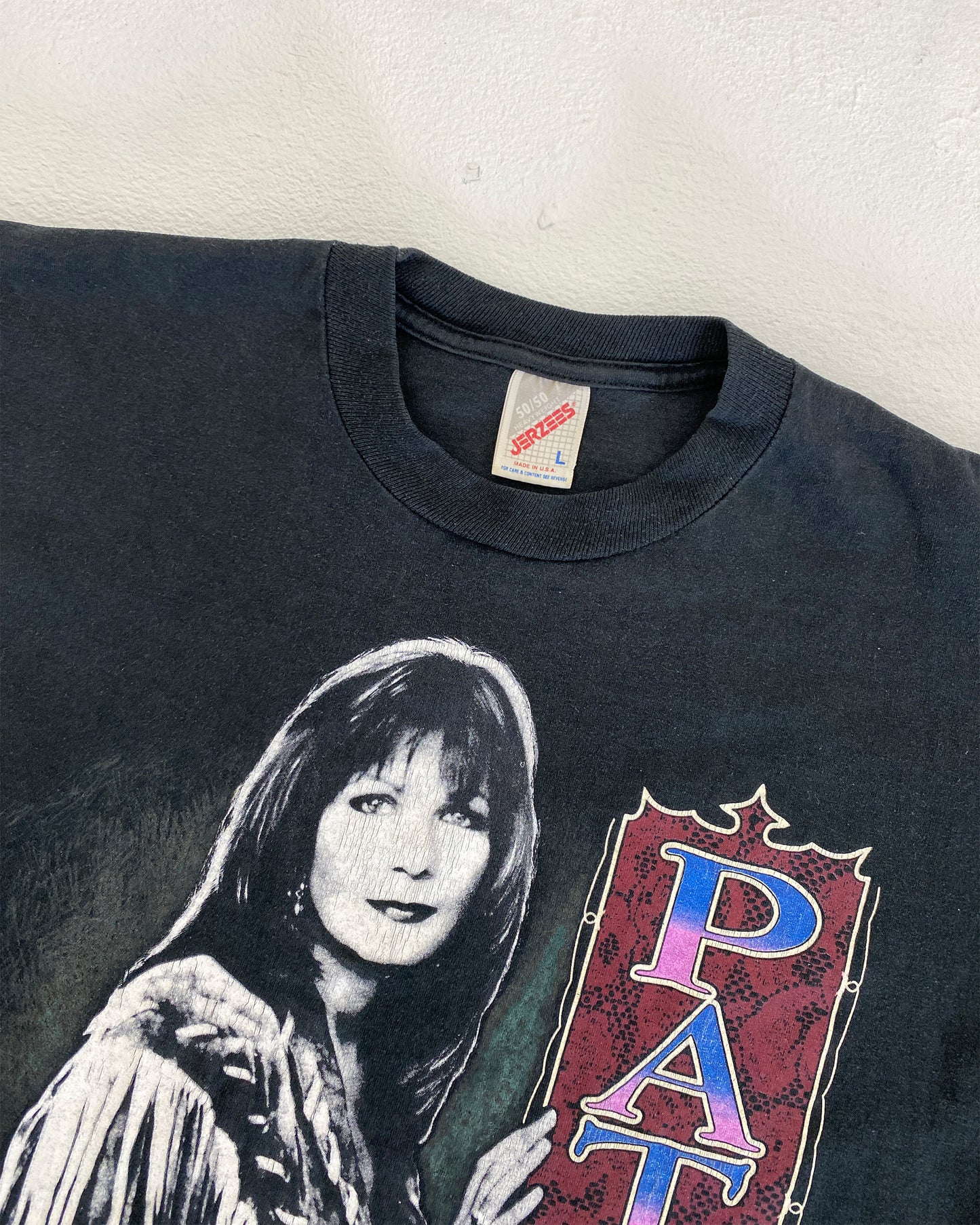 Vintage 1993 Patty Loveless '93 Band Tour Single Stitch T-Shirt Black