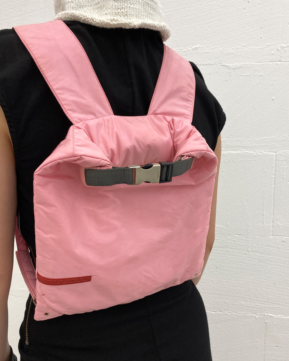 Prada SS1999 Nylon Backpack Pink