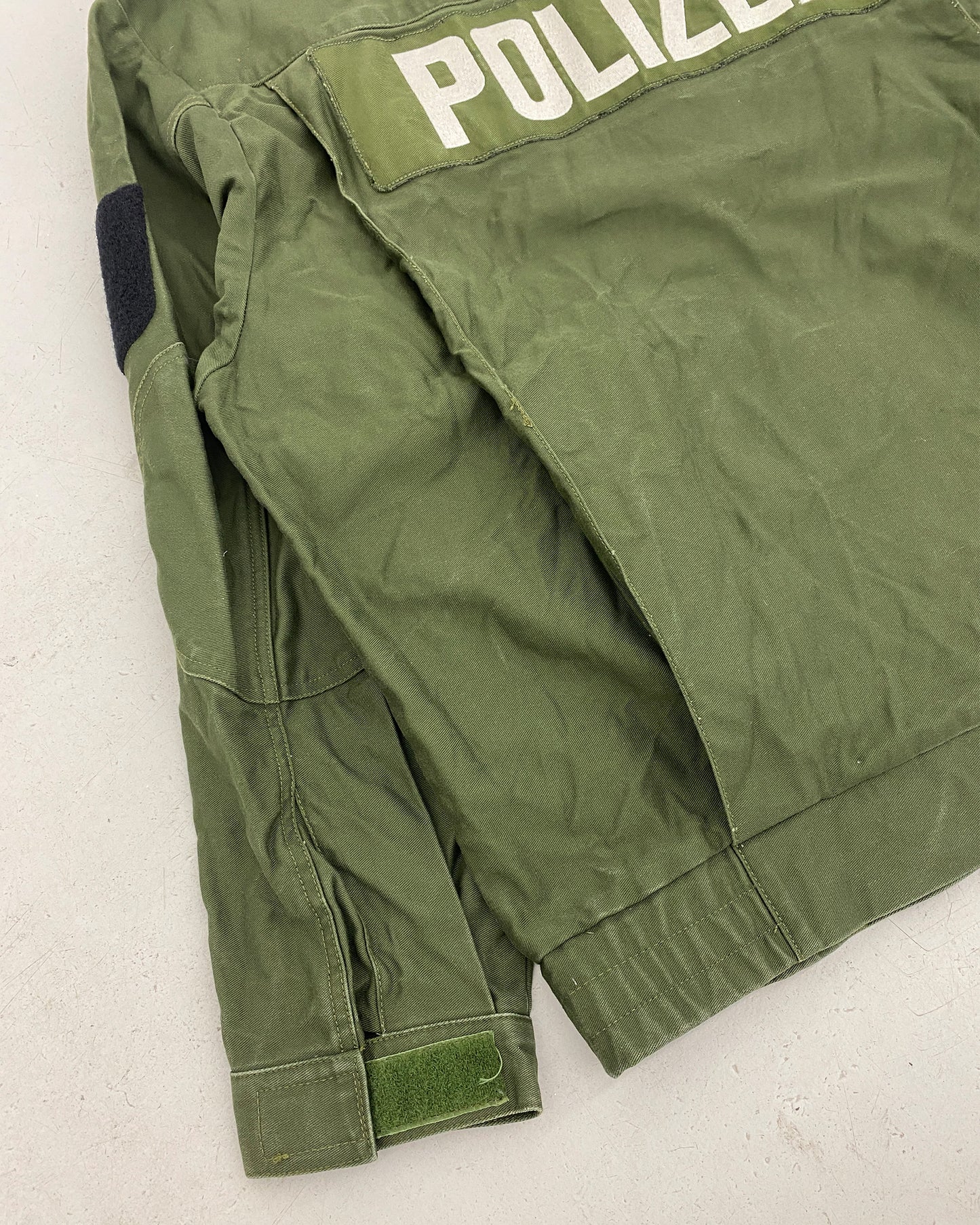 Vintage 1990s Polizei Heavy Cotton Jacket Green