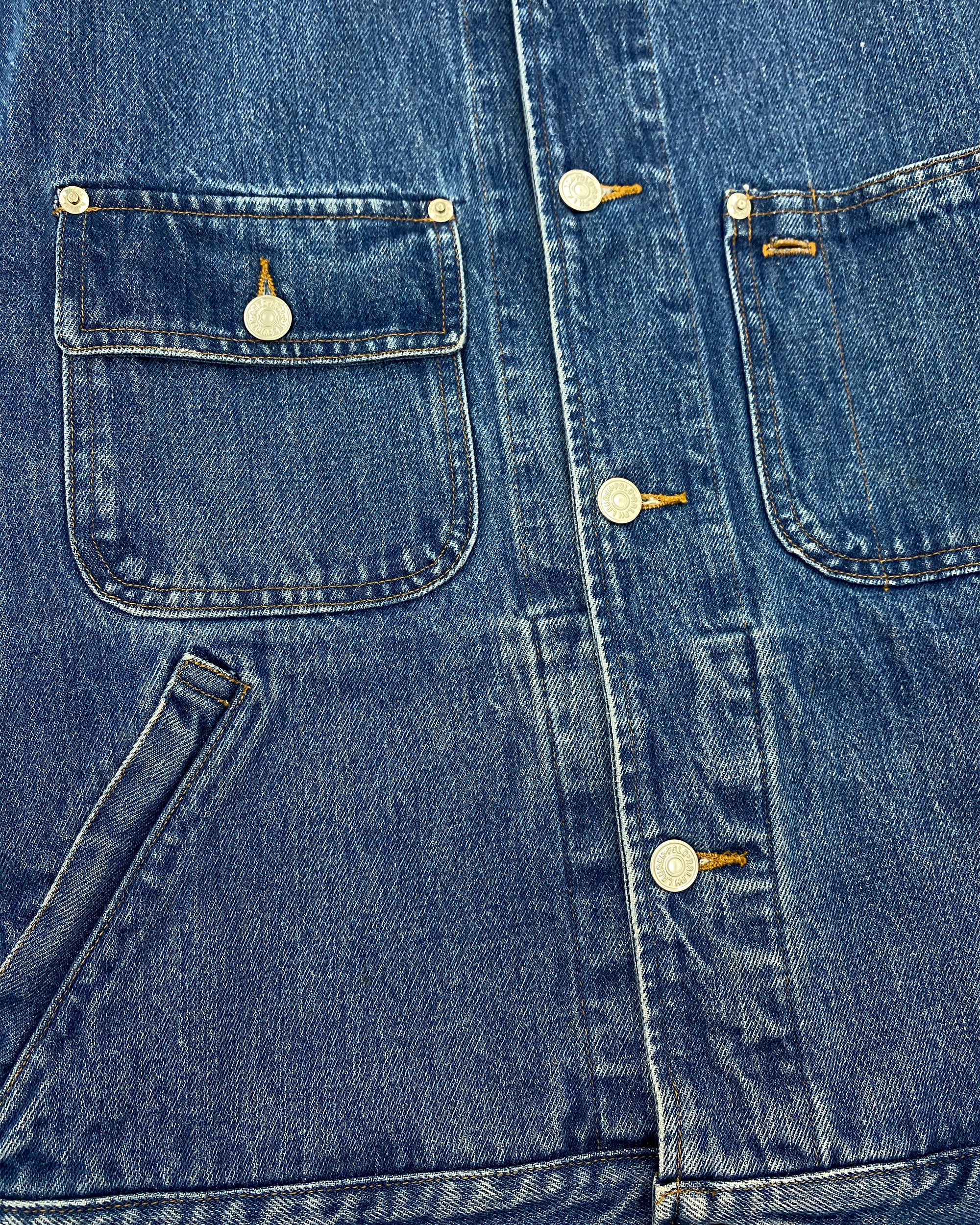 Polo Ralph Lauren 1980s Made in USA Denim Jacket Blue – Knud Peters