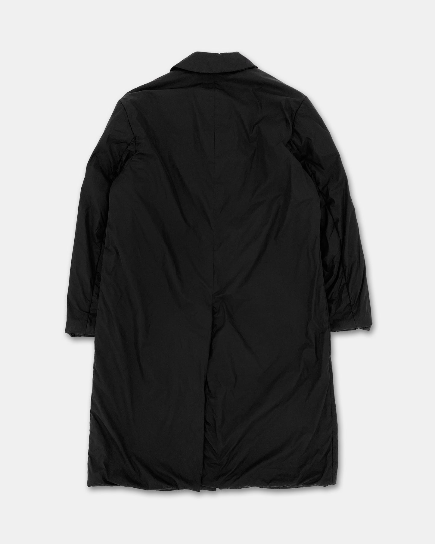 Prada 2000s Padded Nylon Coat Black