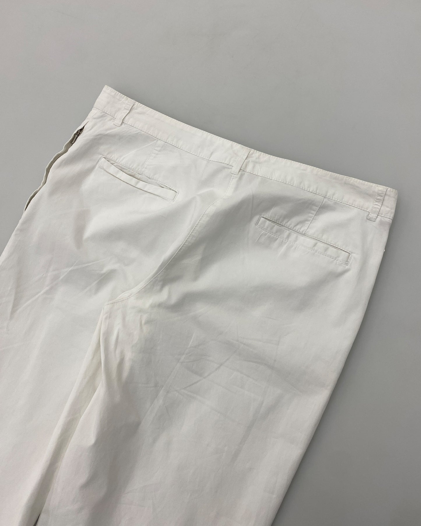 Prada 2000s Pants White