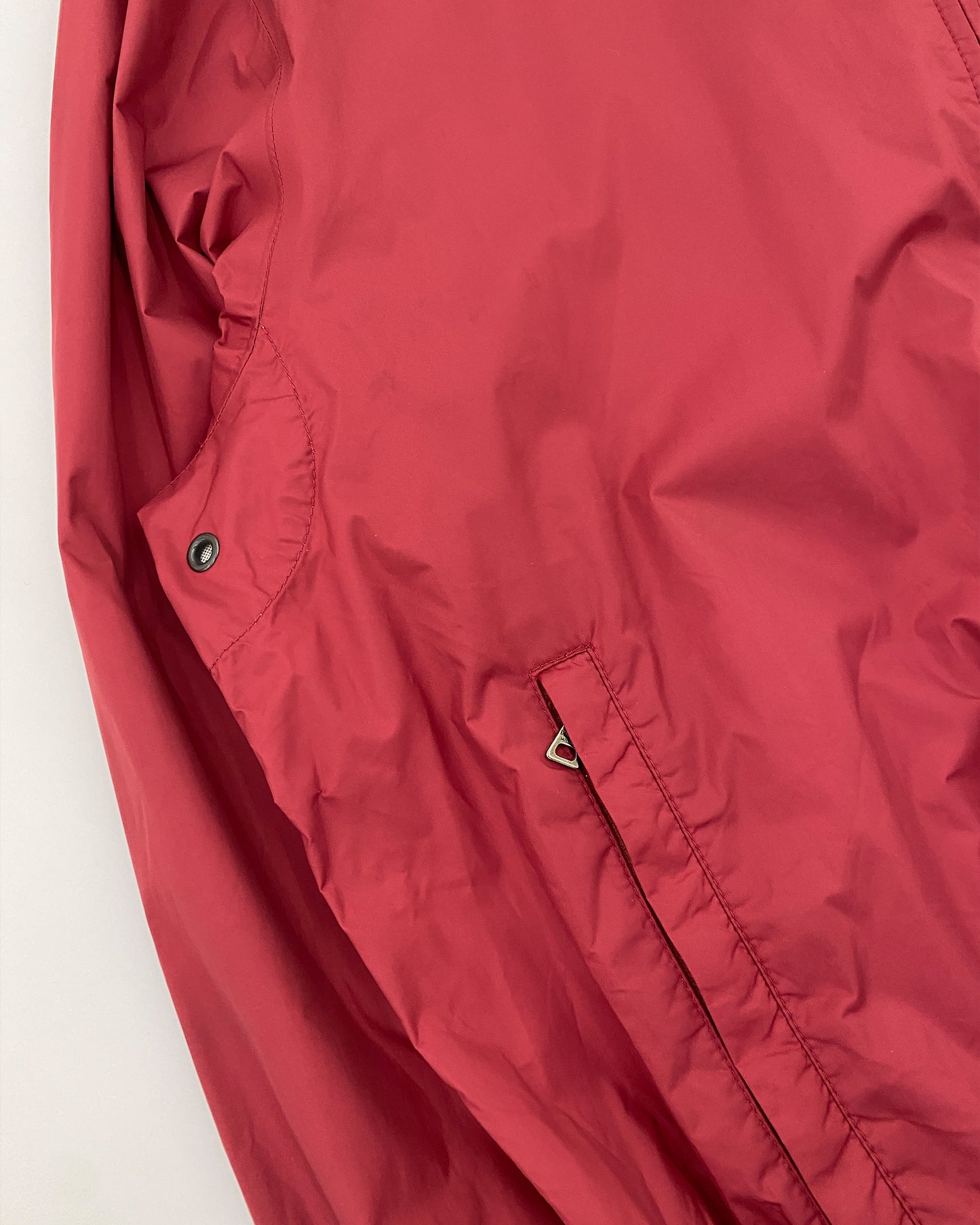 Prada 2000s Nylon Jacket Darkred