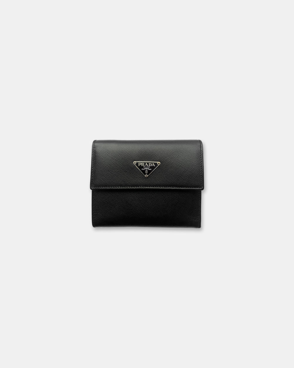 Prada 2005 Leather Wallet Black