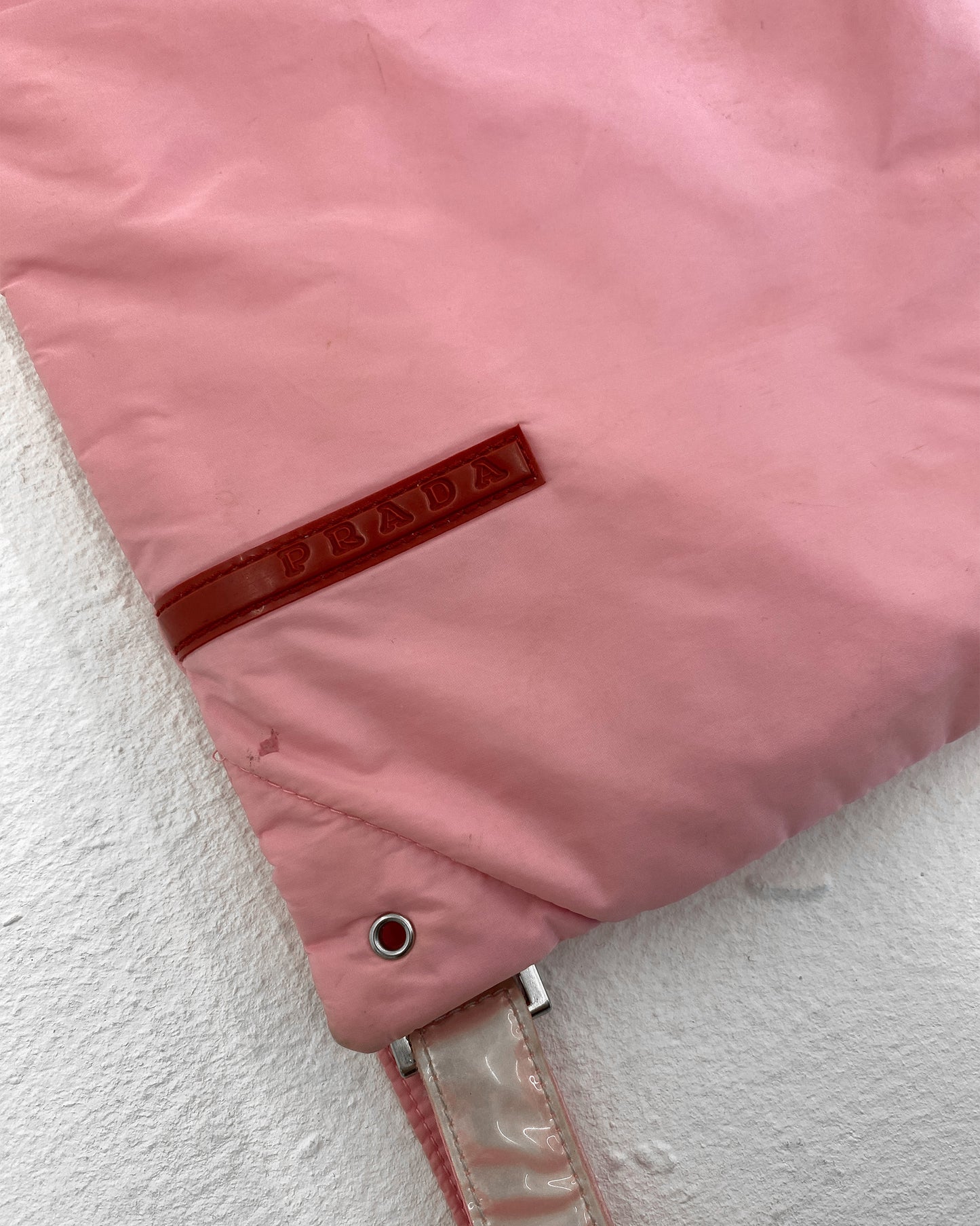 Prada SS1999 Nylon Backpack Pink