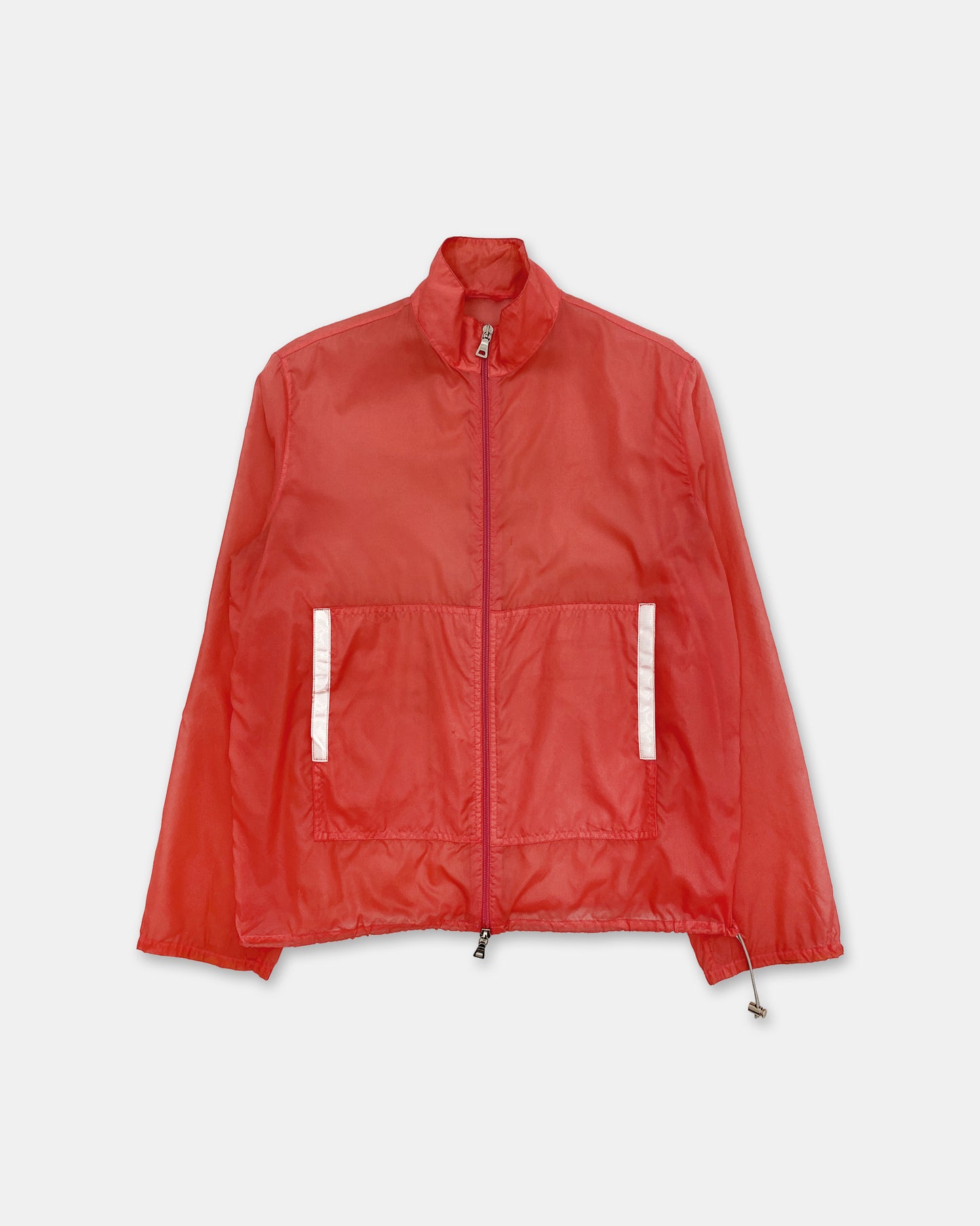 Prada SS1999 Translucent Jacket Red Pink