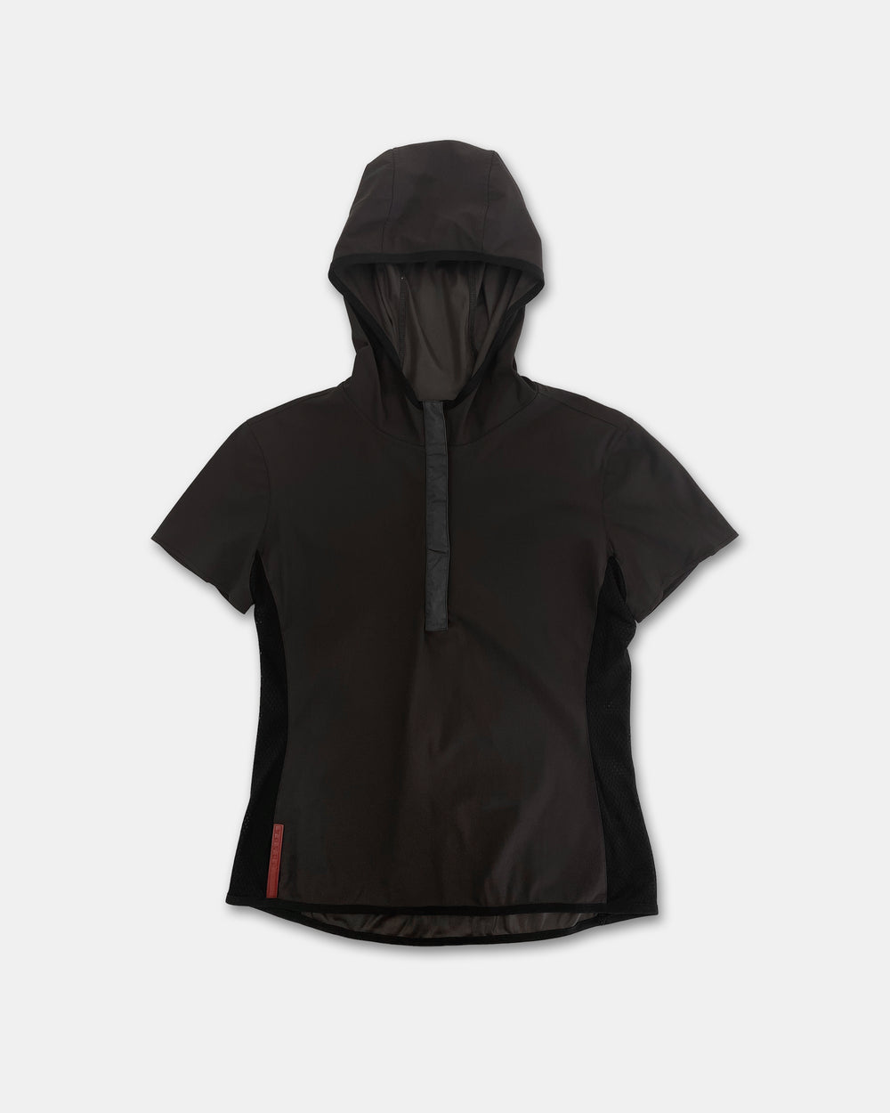 Prada SS1999 Zip Sport Hood Top Brown