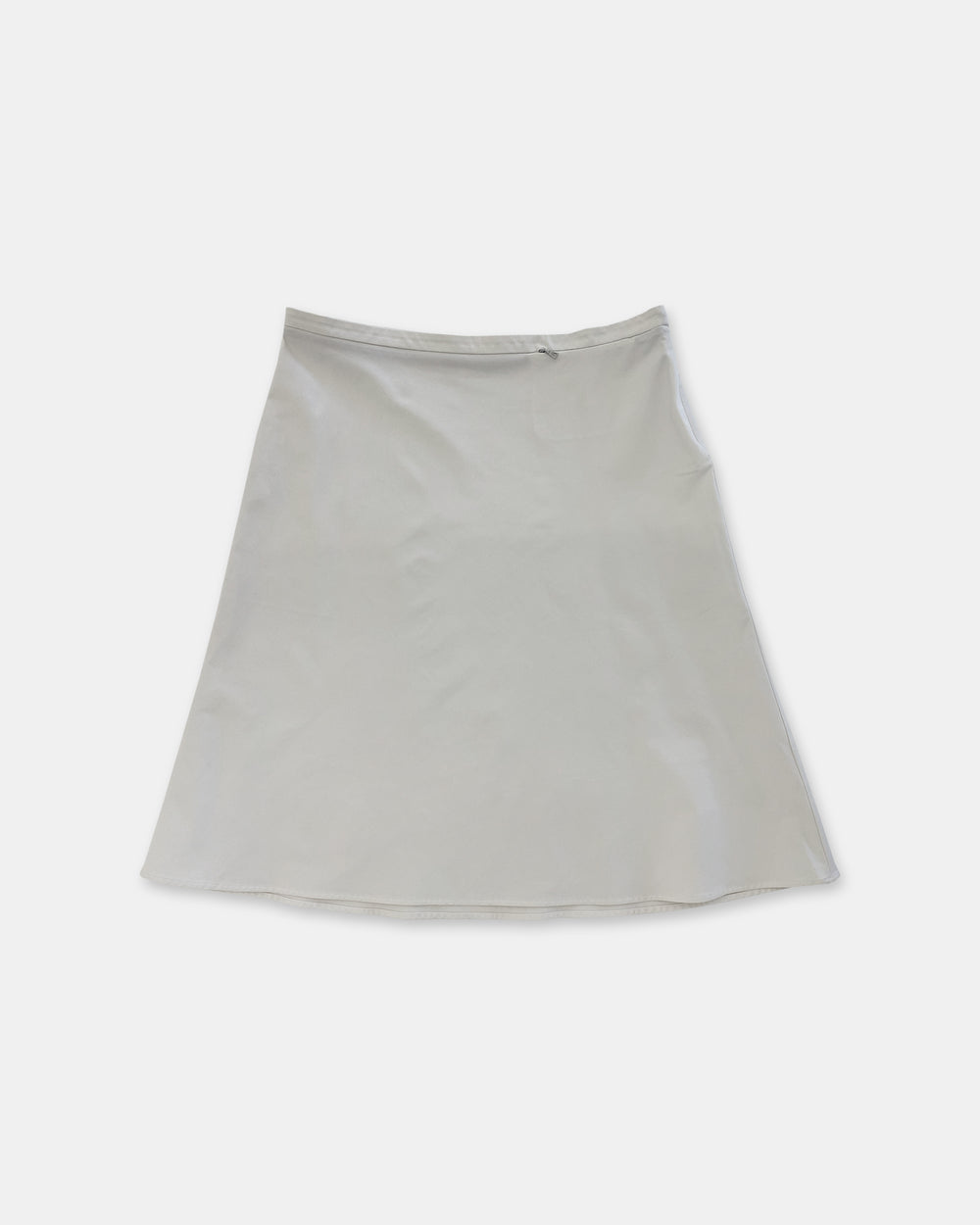 Prada 2000s Nylon Skirt White