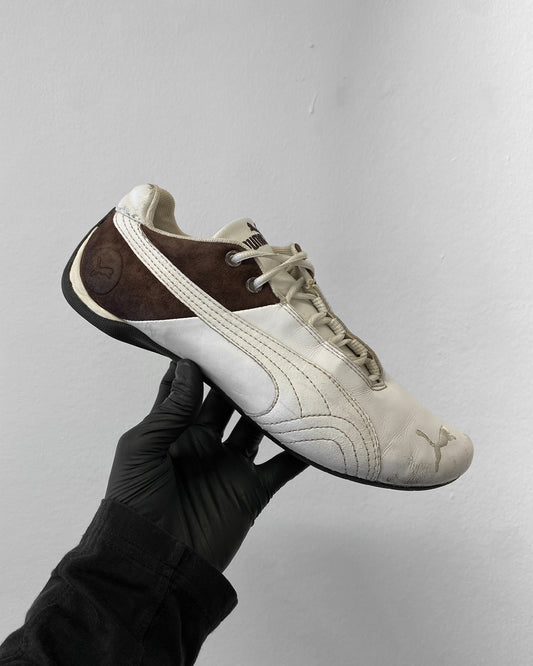 Puma 2000s Future Cat Sneaker weiß braun 