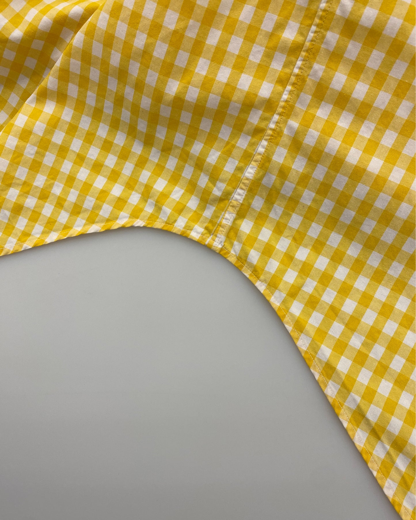 Polo by Ralph Lauren 1990s Checked Button Down Shirt Yellow