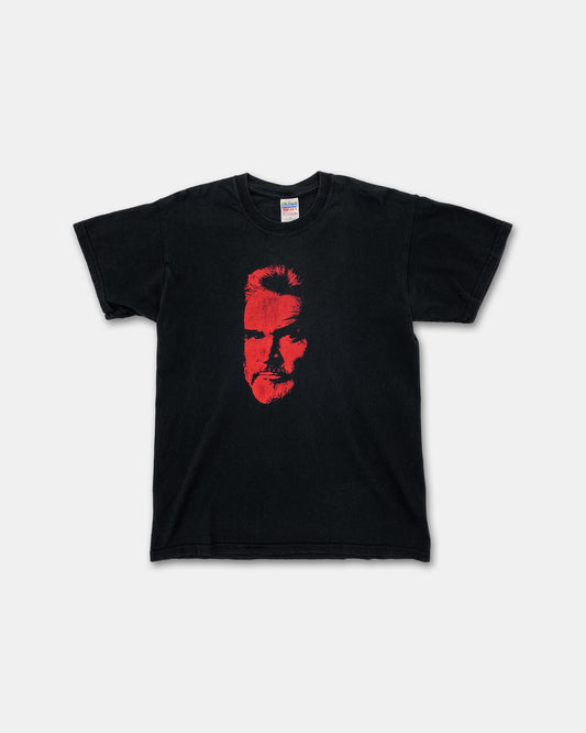 Vintage 2000s Sean Connery The Hunt for Red October Film T-Shirt Black