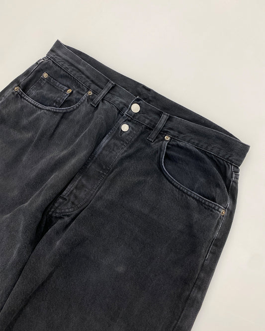 Replay 1990s 901 Long Denim Black Washed