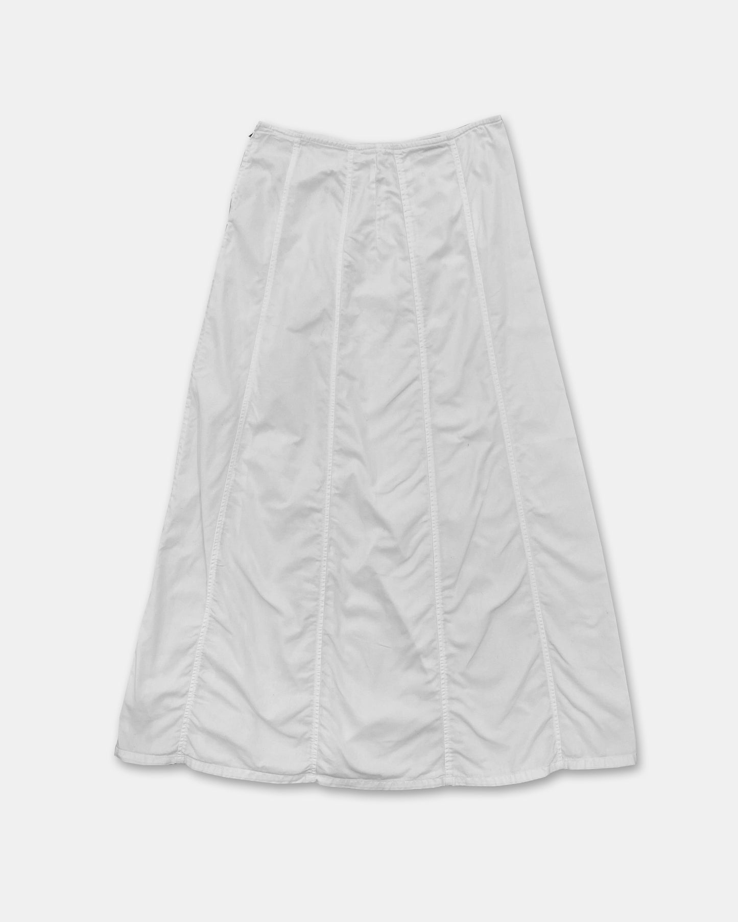 United Colors of Benetton 2000s Cotton Skirt White