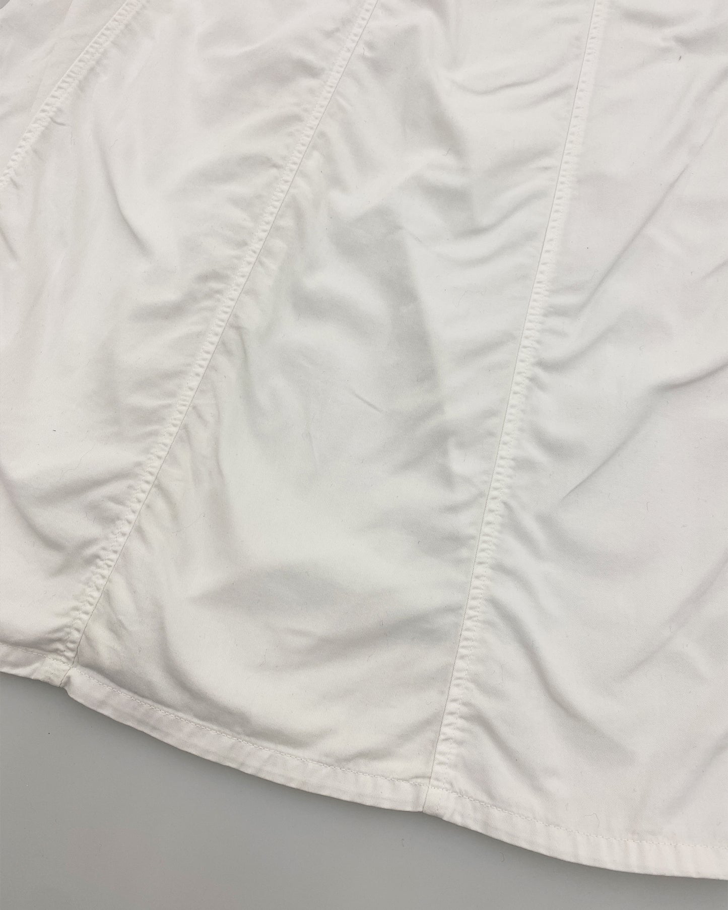 United Colors of Benetton 2000s Cotton Skirt White