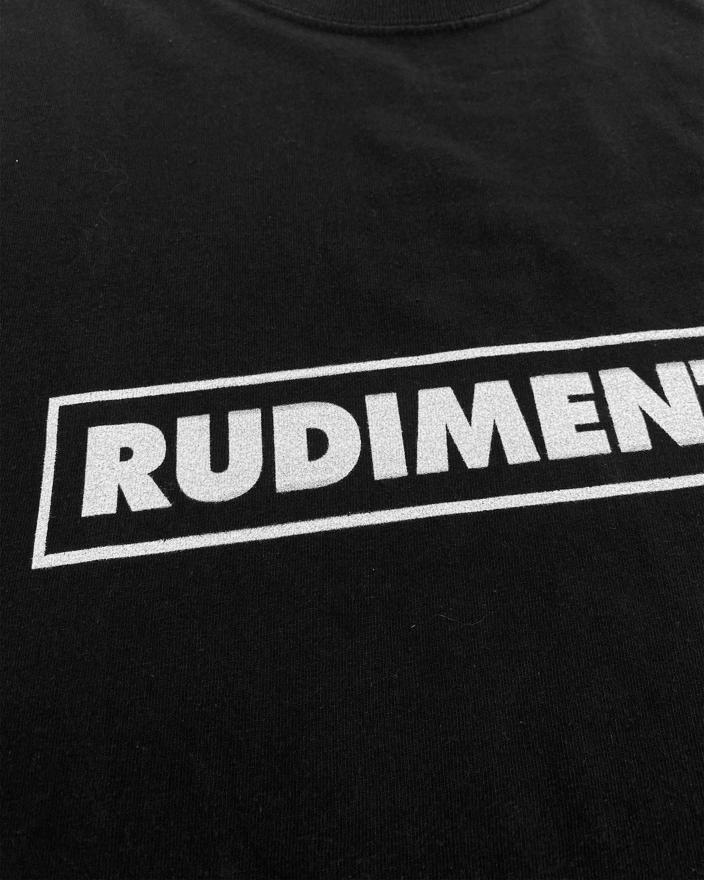 Rudimental 2010s Logo T-Shirt Schwarz 