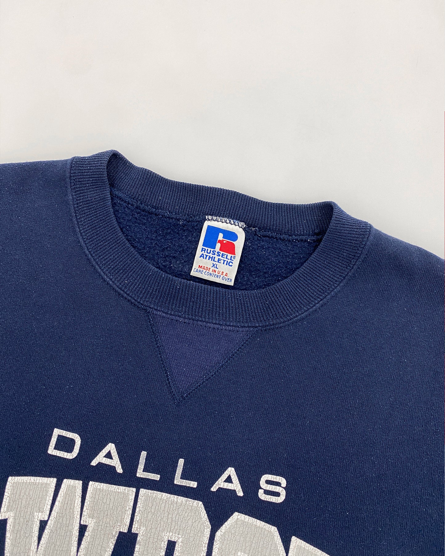 Jahrgang 1995 hergestellt in USA Dallas Cowboys Crewneck Marine 