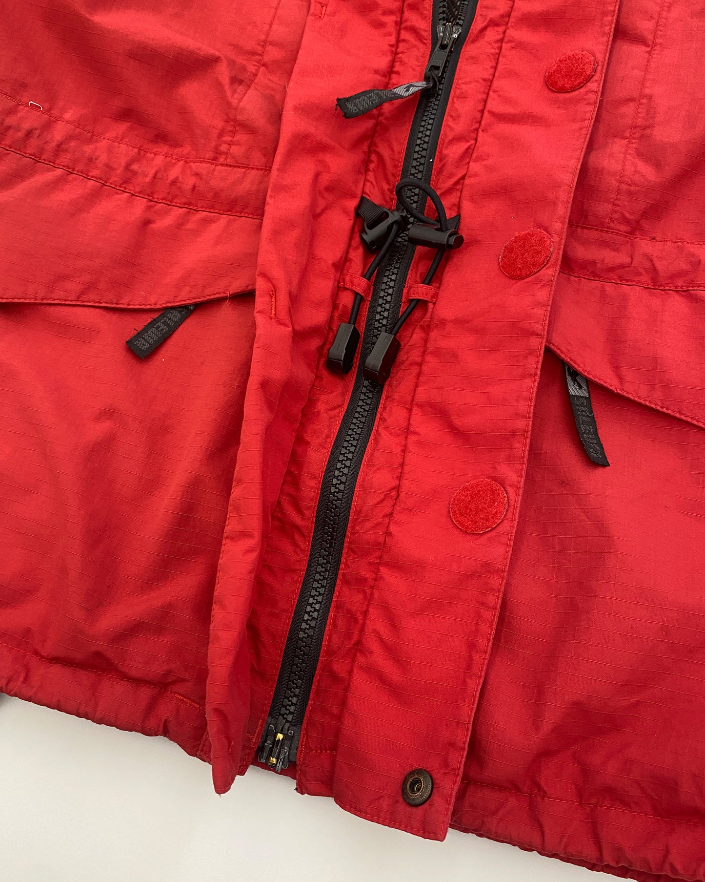 Salewa 2000s Powertex Rain Jacket Red