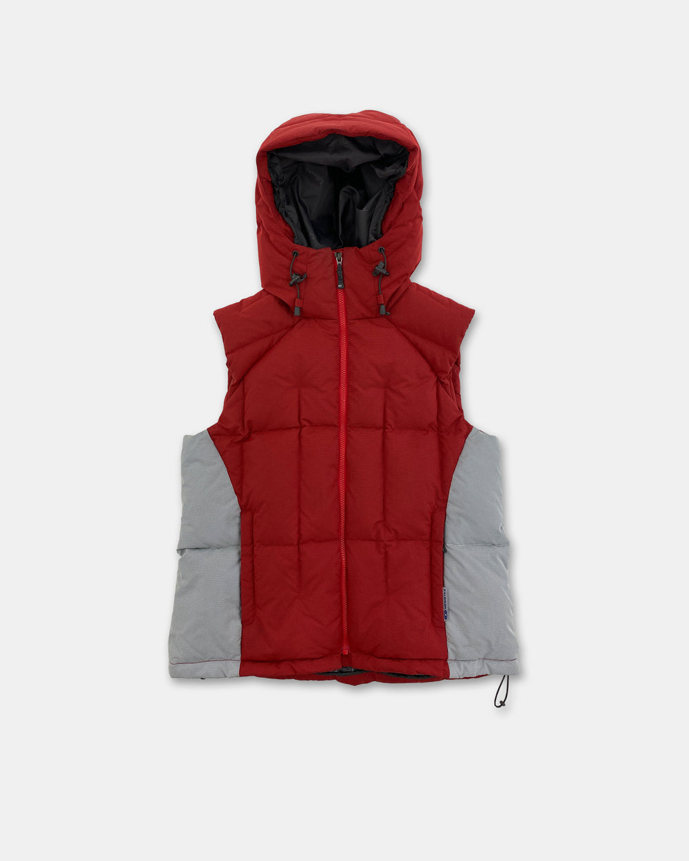 Salomon 1990s Hooded Puffer Vest Red