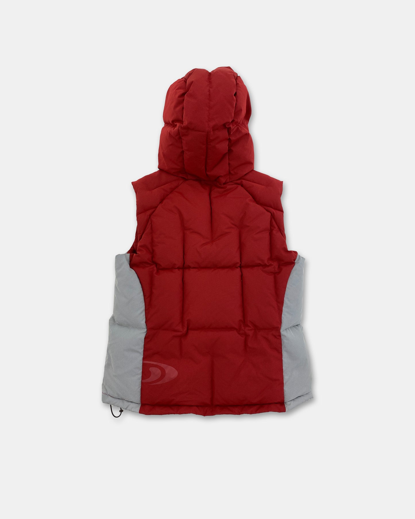 Salomon 1990s Hooded Puffer Vest Red