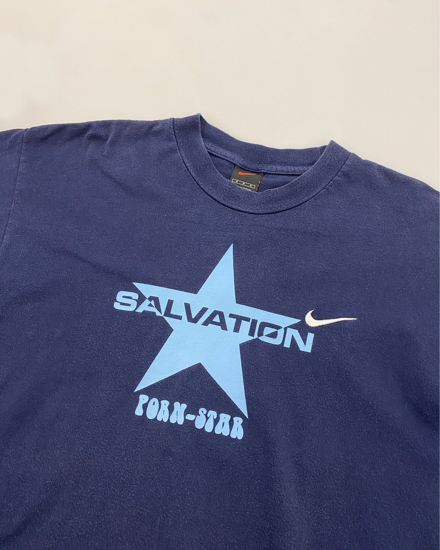 Salvation x Nike 1990s Porn-Star T-Shirt Navy