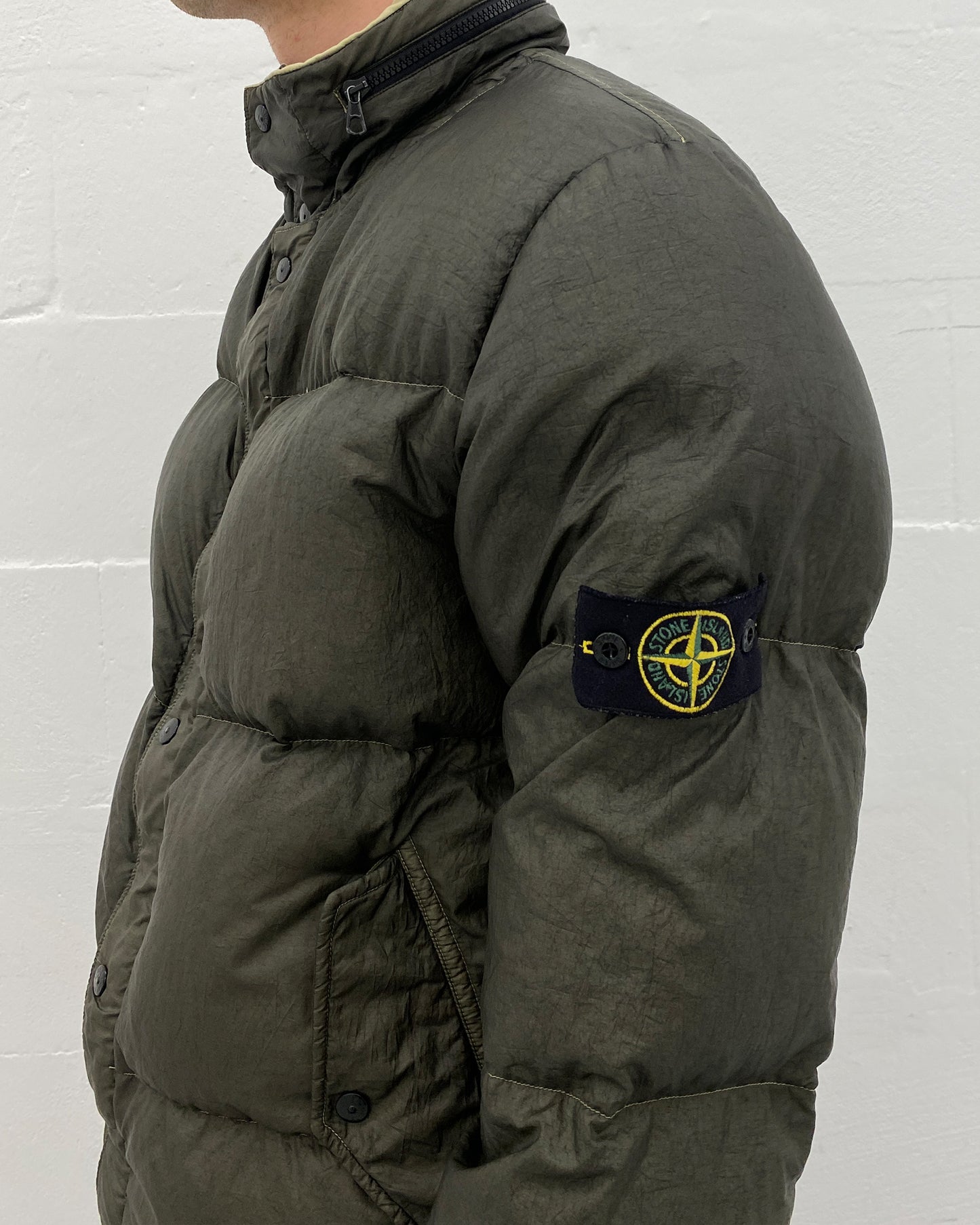 Stone Island AW2006 Pufferjacke Braun 