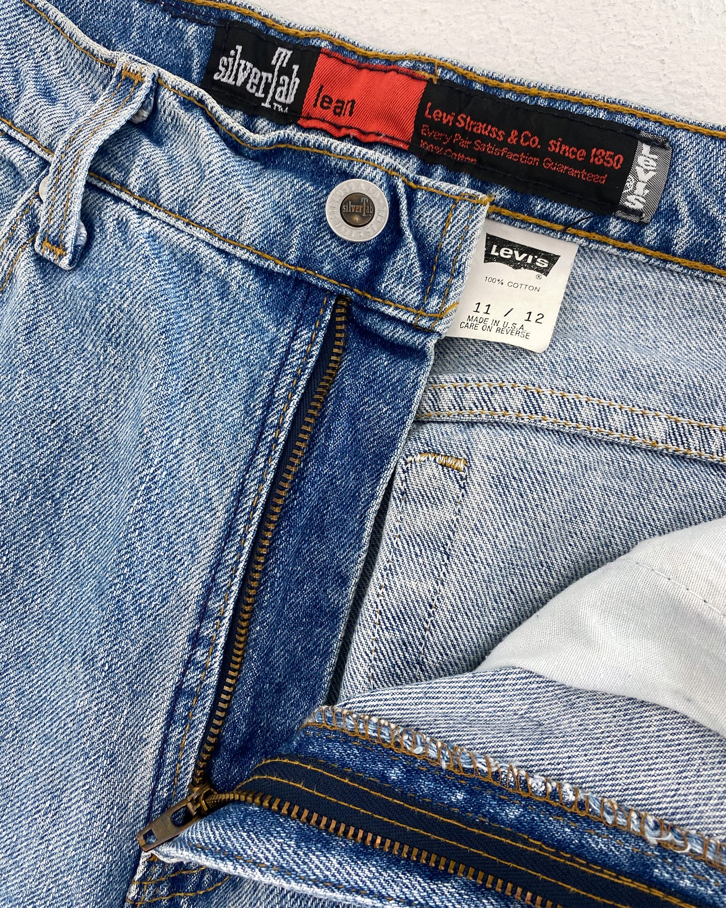 Levis 1994 Silver Tab USA Denim Light Blue