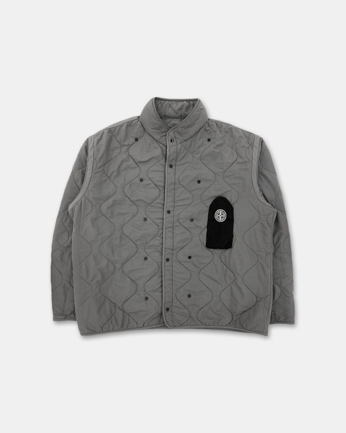 Stone Island AW2004 Quilted Inner Liner Jacket Grey – Knud Peters