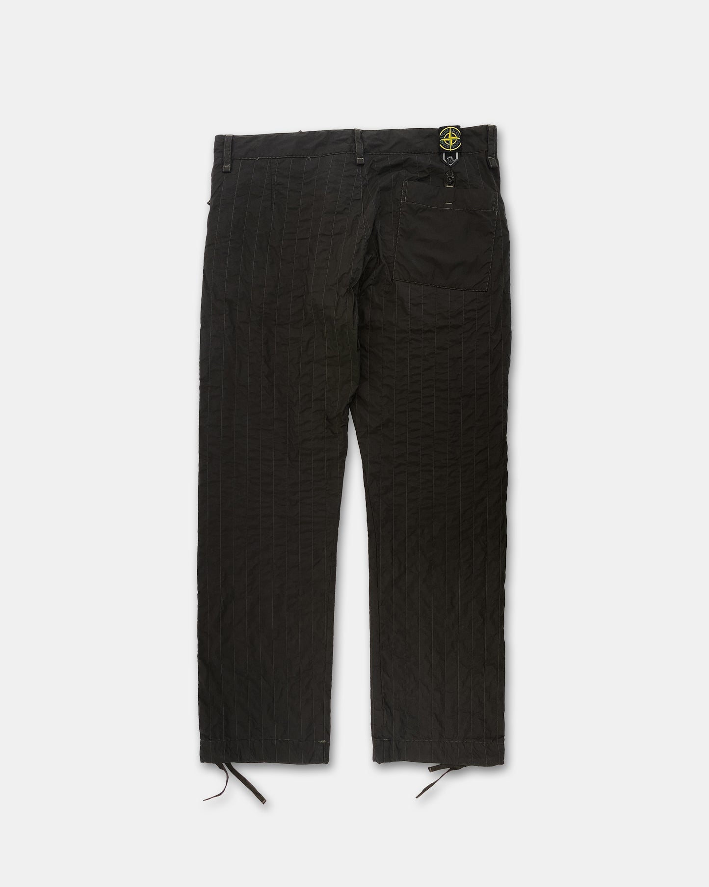 Stone Island AW2009 Quilted Nylon Pants Brown