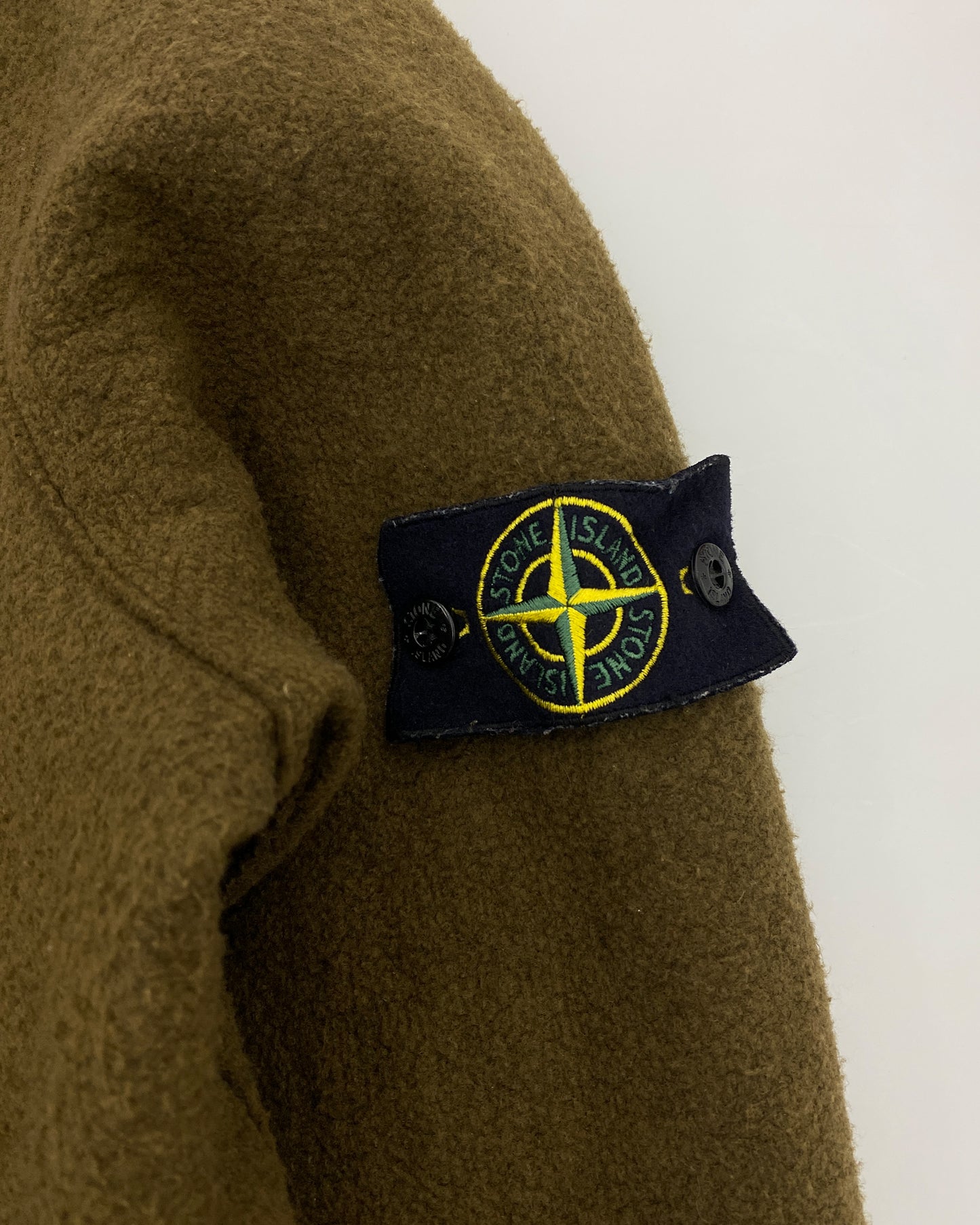 Stone Island AW2005 Felt Jacket Brown