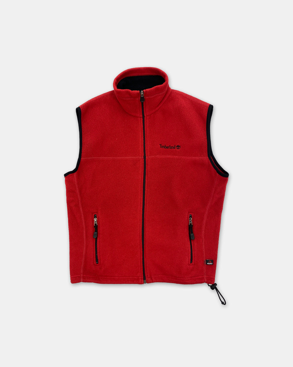 Timberland 1990s Fleece Vest Red