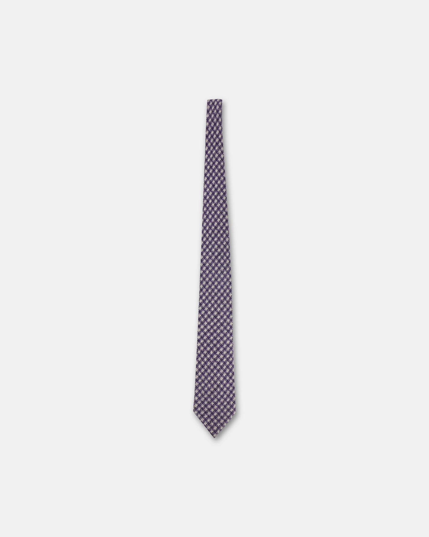 Tom Ford 2000s Pattern Tie Purple Beige