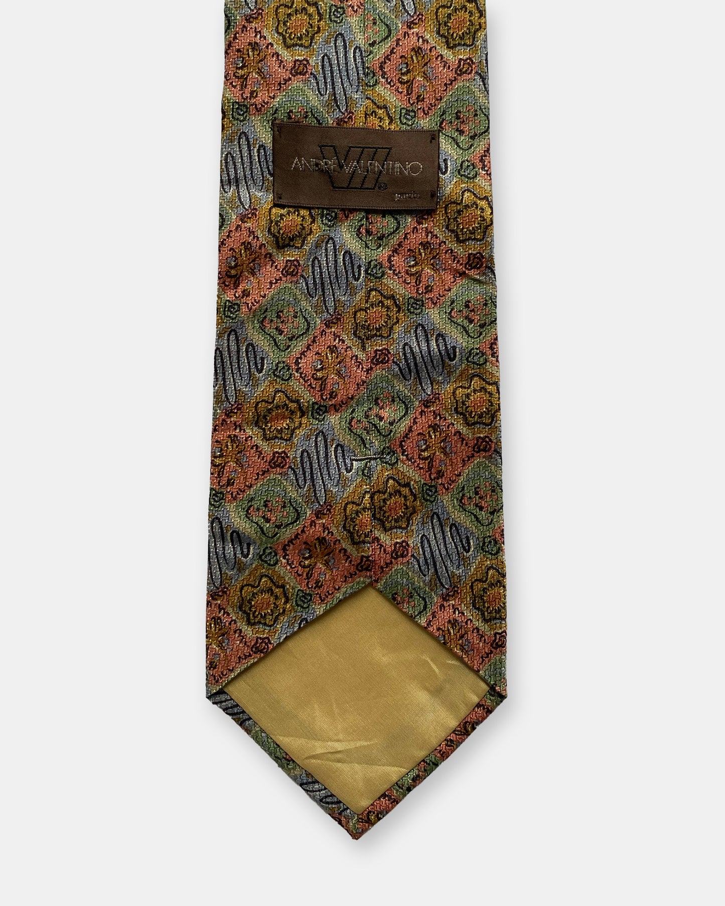 André Valentino 2000s Tie Abstract