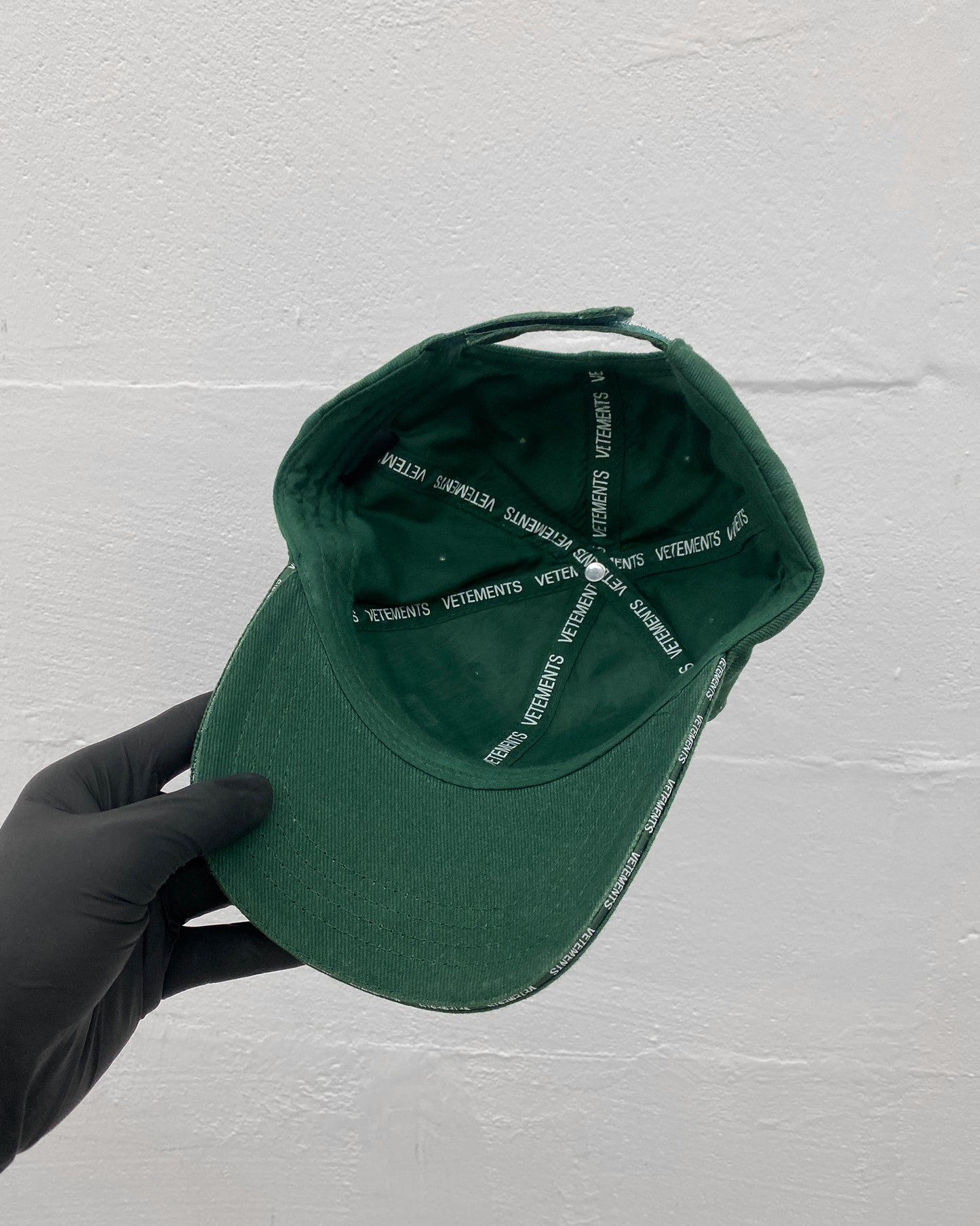 Vetements SS2017 Polizei Cap Green